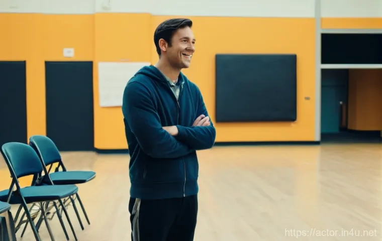 연극배우로서 팀워크의 중요성 - **Image Prompt 1: Harmonious On-Stage Ensemble**
    A dynamic shot of three diverse theatrical acto...