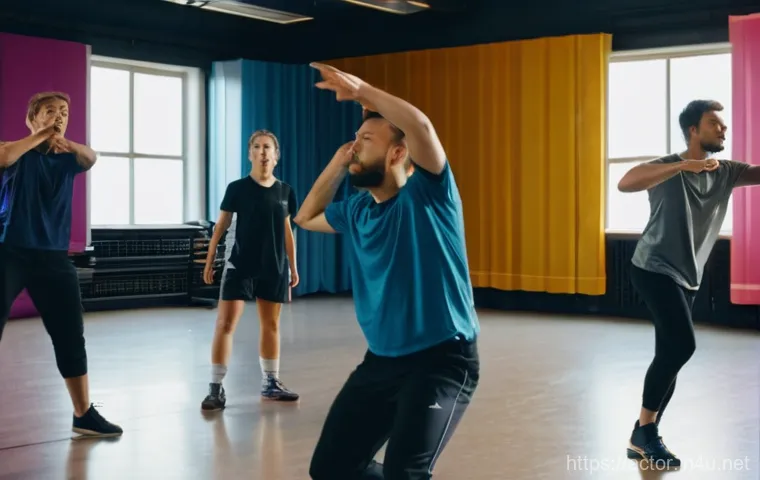 연극배우의 창작적 협업 경험 - **Prompt 1: The First Read-Through - A Study of Emerging Connection**
    "A diverse group of five a...